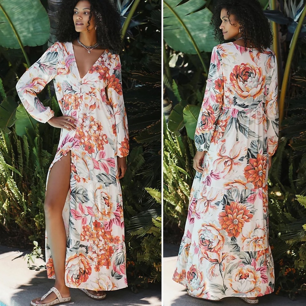 Maaji Floral Dress Cover Up
